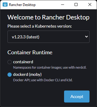 Replacing Docker Desktop with Rancher Desktop